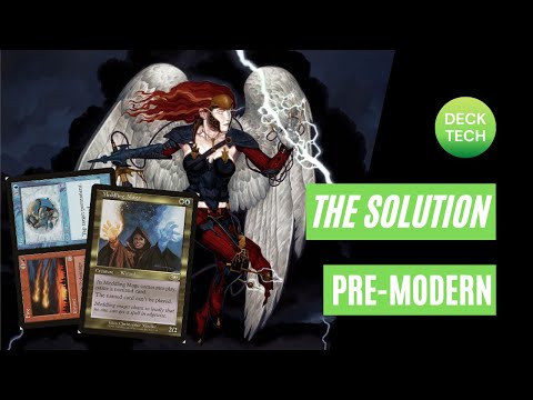 PREMODERN MTG: THE SOLUTION (RWU CONTROL): Deck Tech