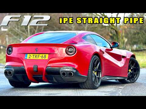 FERRARI F12 *iPE STRAIGHT PIPE* // REVIEW on AUTOBAHN