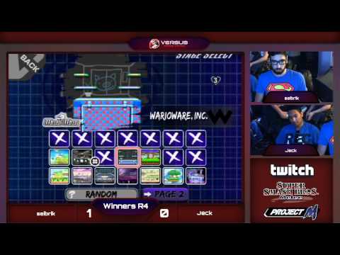 VS Weekly 8/13/14 - Winners R4 - Seibrik (Mario) vs Jeck (ZSS) - ProjectM