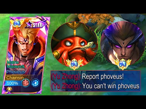 GOODBYE META HEROES!!THIS PHOVEUS BUILD COUNTERS EVERYTHING!!🔥 | MLBB 