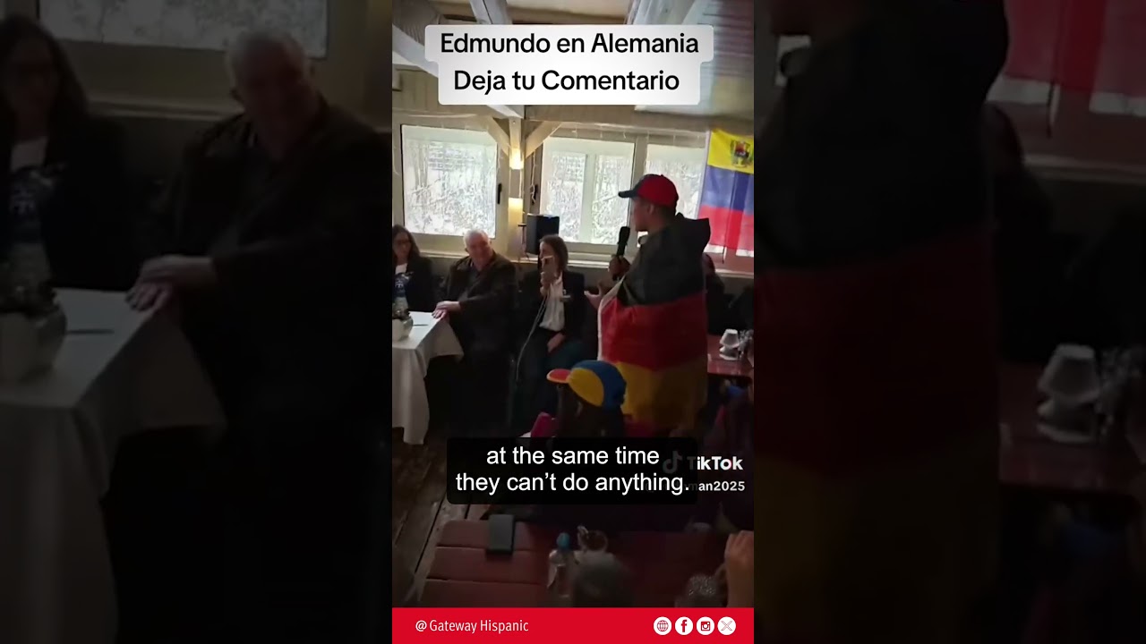 Edmundo González NO NECESITA AYUDA, sin importarle las armas del Régimen y la INDEFENSIÓN del pueblo