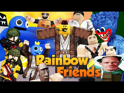 THE RISE OF RAINBOW FRIENDS // Brookhaven 🏡RP - FUNNY MOMENTS