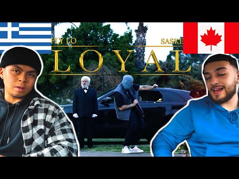 CANADIANS REACT TO GREEK TRAP - FLY LO, SASKE - LOYAL (Official Music Video)