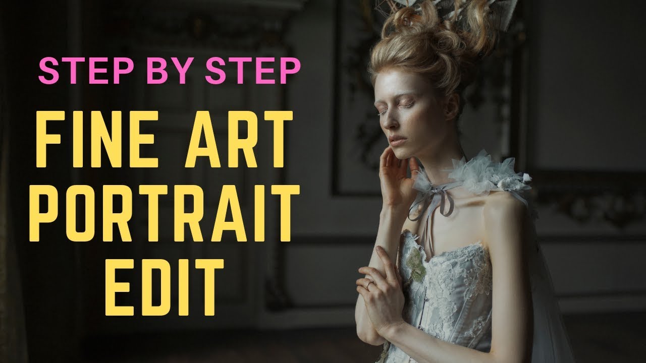 Fine art portrait retouching step by step tutorial by Ferhan Khan Photography