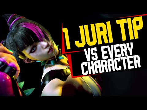 1 JURI-TIPP gegen JEDEN Charakter in Street Fighter 6 (Sommer 2024)