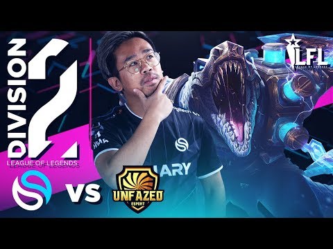 LUNARY VS UNFAZED - DIV2 LFL 2020 SPLIT 1 WEEK 5