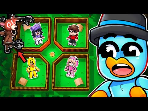 I built 4 CAMPS for every CHILD in 99 Nights in the Woods! (Roblox)