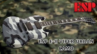 Video thumbnail for ESP E-II Viper Urban Camo by Avallon