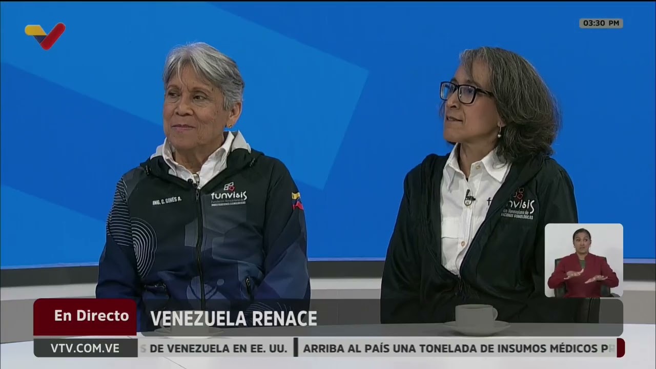 Entrevista a Funvisis: Alejandra Leal y Carmen Ginés, sobre terremotos en Venezuela