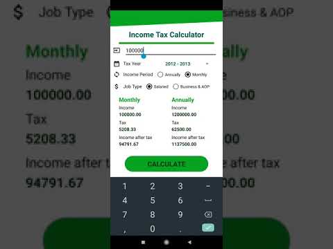 Income Tax Calculator video thumbnail