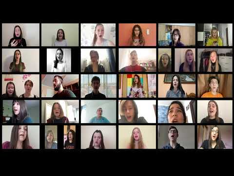 Imnul Uniunii Europene - Corul Ariston al Liceului de Arte Oradea