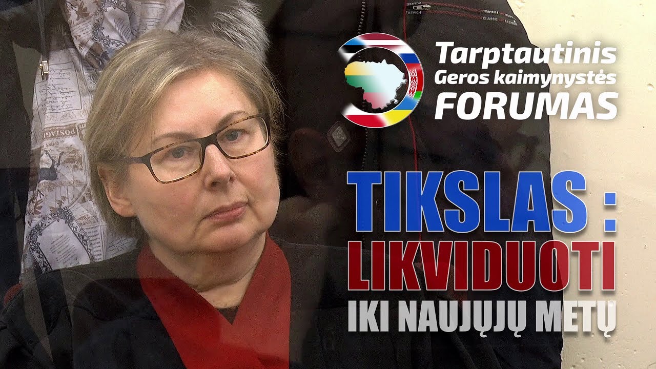 Geros Kaimynystės Forumas | Tikslas: likviduoti iki Naujųjų metų | 2022 12 20