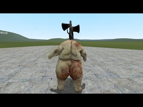 I BECAME SIREN HEAD FATTY!! Garry's Mod [Trevor Henderson Creatures]