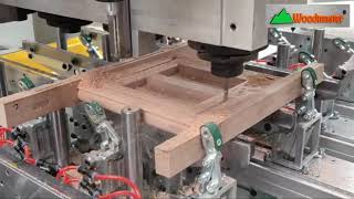 Máy làm mộng âm CNC 10 đầu Woodmaster