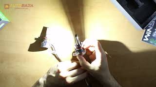 Winso H8/H11/H16 12/24V 90 Вт 7000 Лм 6500K CSP3970 (797110) - відео 1