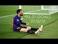 Lionel Messi ● All 51 Goals in 2018/19 ● With Commentaries