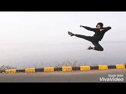 Bruce Lee VS Sumith flying kick