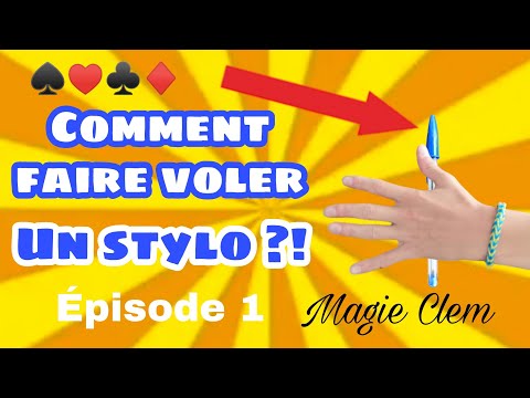 COMMENT Faire LÉVITER un STYLO ?! - Tour de Magie Super Facile avec un STYLO (explications)