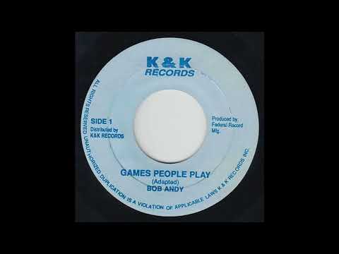Bob Andy - Games People Play - K&K Records 7inch RE 1969