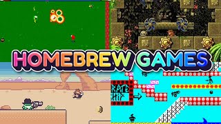 Homebrew Games - Amiga,Gameboy Color,Megadrive,Zx Spectrum