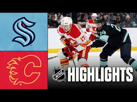 NHL Preseason Highlights | Kraken vs. Flames | September 23, 2025