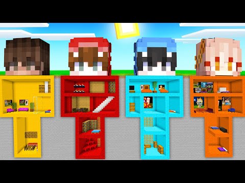 Creamos Las Mejores BASES SECRETAS en Minecraft!