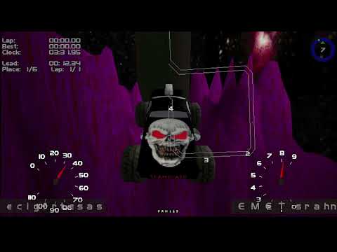 3-2-1 Blast Off - Monster Truck Madness 2 gameplay