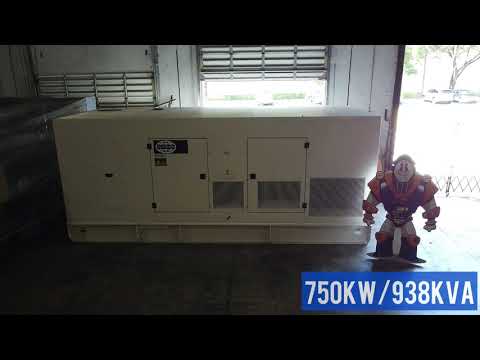 FG Wilson Generator: P938-1 750kW/938kVA Sound Attenuated Diesel Generator Overview