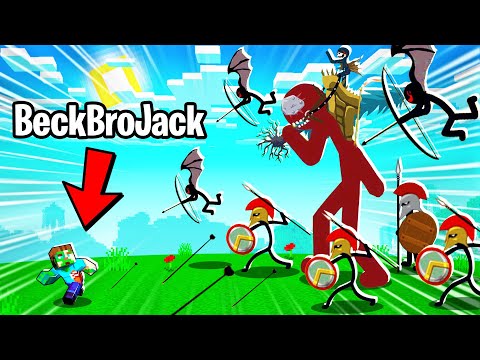 I BEAT BECKBROJACK in STICK WARS 3! (intense)
