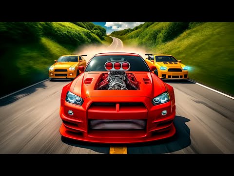 Downhill Race in OVERPOWERED Cars! (BeamNG)