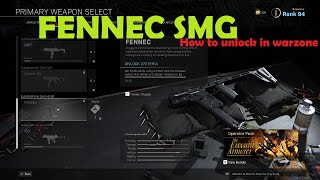 How to unlock the Fennec SMG in Warzone