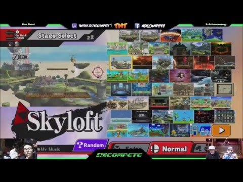 Smash 4 TNT 1-21-16 Blue Beast (Pit) VS $ellout Schmooeeeyy (Sheik)