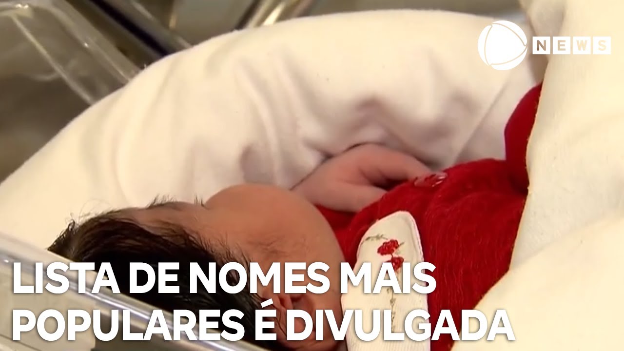 Lista de nomes de bebês mais populares de 2024 é divulgada