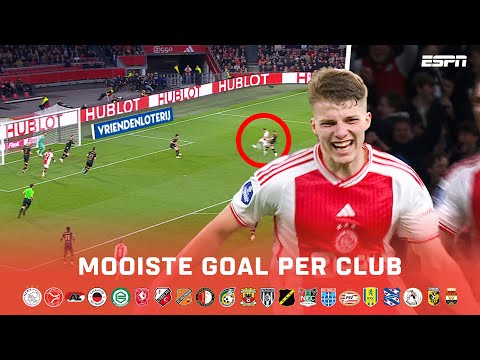 De MOOISTE GOAL per CLUB in de Eredivisie 2024 🚀😱