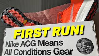 Nike ACG Ultrafly Trail // First Run Feels, Fit, and Sizing