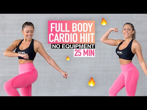 25 MIN FULL BODY cardio Hiit a haute intensité sans matériel - Justine GALLICE