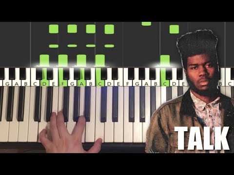 Khalid - Talk (Piano Tutorial Lesson)