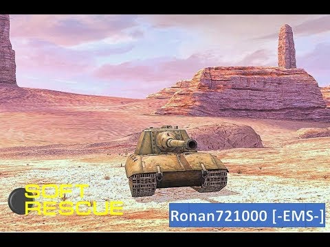 Jg.E 100: 7400 Damage , 5 kills - WOT BLITZ - 🇩🇪