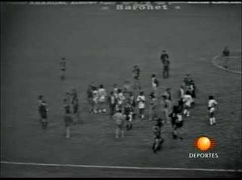 Atlas 70's bronca contra el Puebla