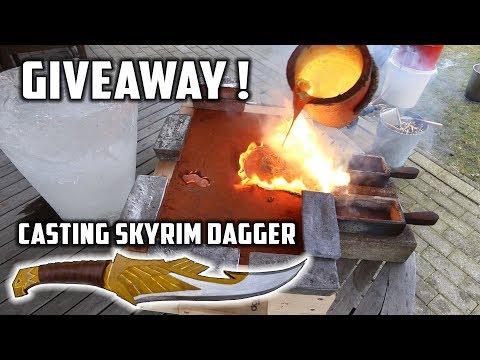 Casting Mirror Polished Dagger from the game Skyrim