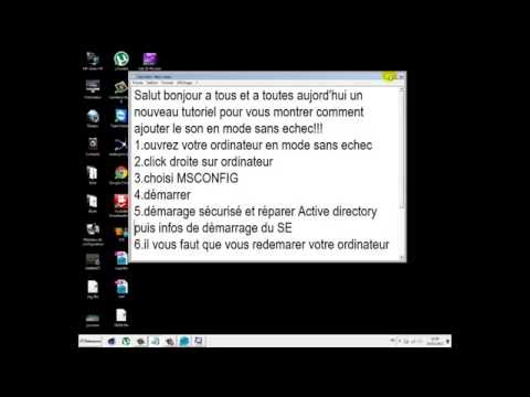comment demarrer en mode sans echec sur hp