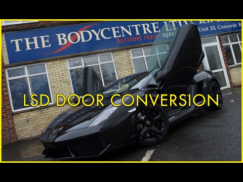 Lamborghini Gallardo LSD Door Conversion The Bodycentre Ltd Norwich