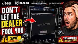 How to Fix Uconnect Box Requires Service Please Visit an Authorized Dealer Jeep RAM Chrysler & Dodge