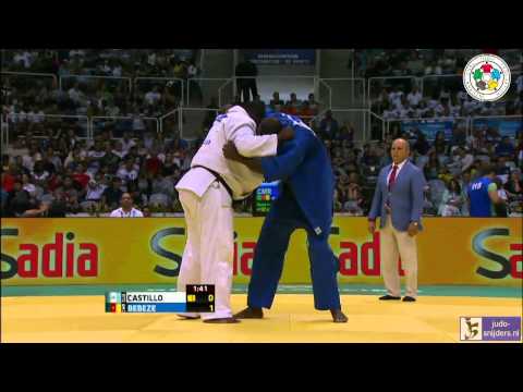 Judo 2013 World Championship Rio de Janeiro: Castillo (GUA) - Bebeze (CMR) [+100kg]
