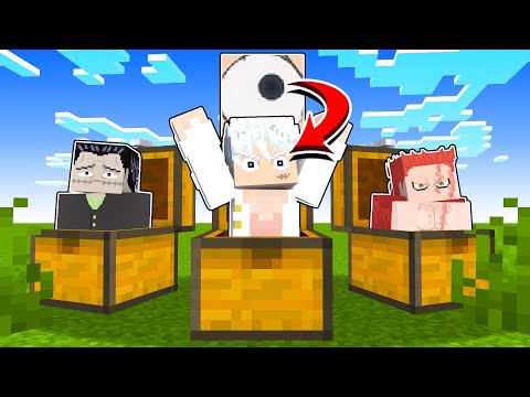 Choose your ONE PIECE Character by their EYES in Minecraft