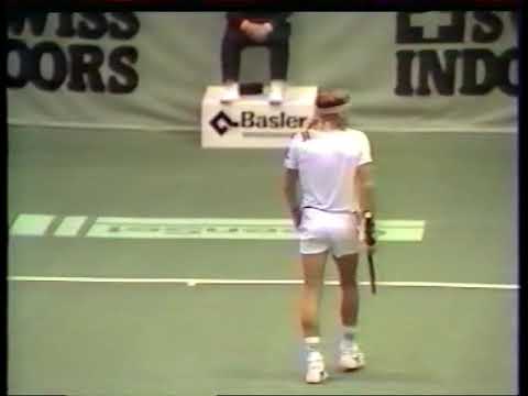 Basel 1980 F Lendl vs. Borg 4/4