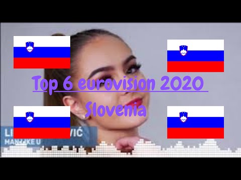 My TOP 6 EMA 2020 Eurovision Slovenia 2020