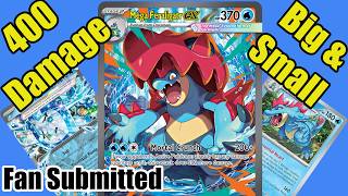Feraligatr can do massive DAMAGE and get BIG KOs! Tera adds consistency - Pokemon TCG