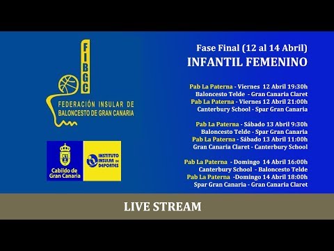 Fase Final 2019 Infantil Fem Canterbury School - Baloncesto Telde