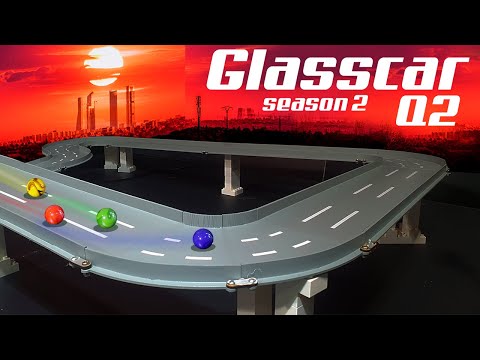 GLASSCAR Season 2 - Q2 Qualifiers - Sun Storms Circuit 2 - Marble race